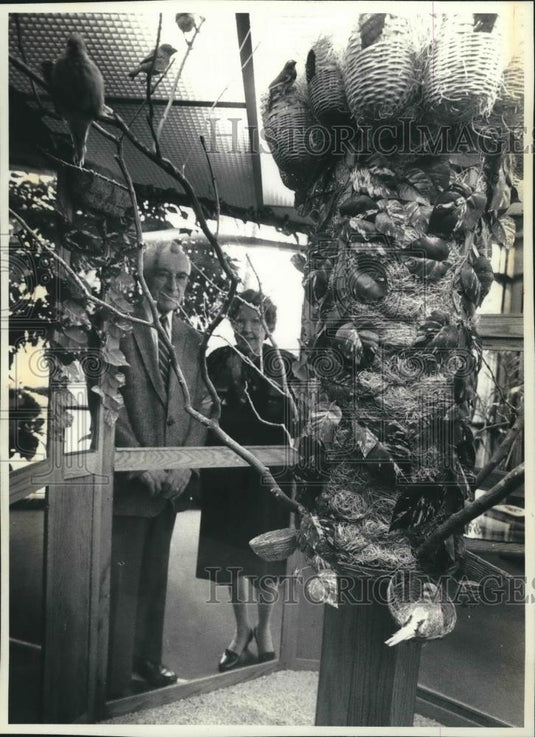 1992 Press Photo Milwaukee Catholic Home Residents Joseph and Aurelia Diel - Historic Images