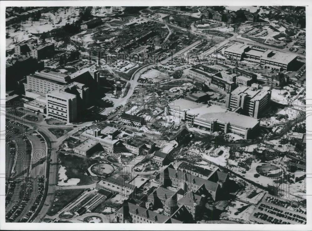 1978 Press Photo Aerial view of Milwaukee Regional Medical Center institutions - Historic Images