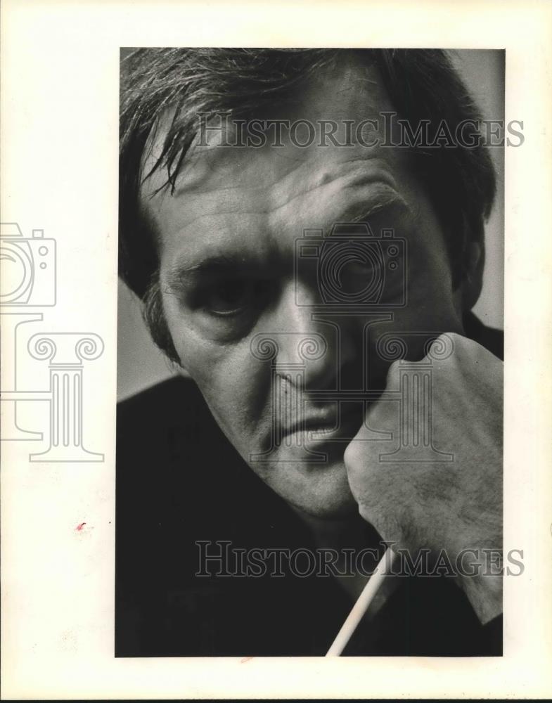 1980 Press Photo Pierre Hetu conductor in Milwaukee. - mjb61694 - Historic Images