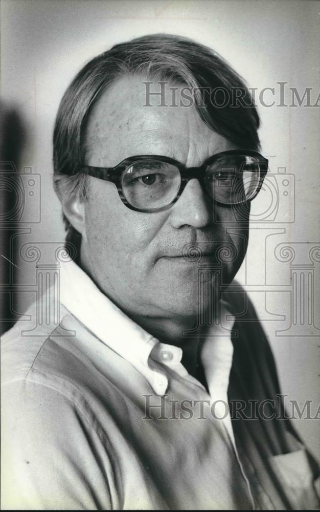 1980 Press Photo Roger A Hornsby, classics dept. chairman, University of Iowa - Historic Images