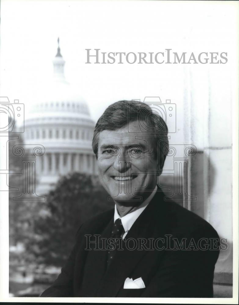 1996 Press Photo Reverend Lloyd Ogilvie, U.S. Senate Chaplain, Washington DC - Historic Images