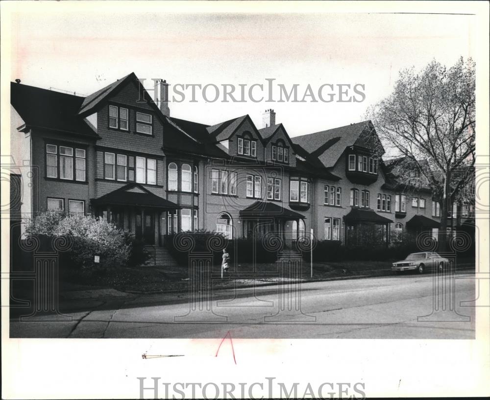 1979 Press Photo Milwaukee City landmark home, Ogden Row - mjb63334 - Historic Images