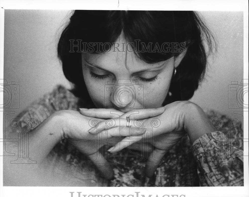 1980 Press Photo Debbie Shimmin at Missionary Training Institute near Fredonia - Historic Images