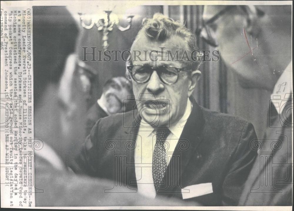 1965 Press Photo Sea Minority Leader Dirkson Minority - RRV28809 - Historic Images