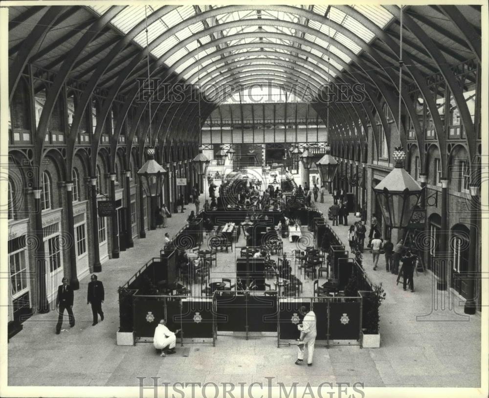 1981 Press Photo Covent Garden has been transformed into a shopping complex. - Historic Images