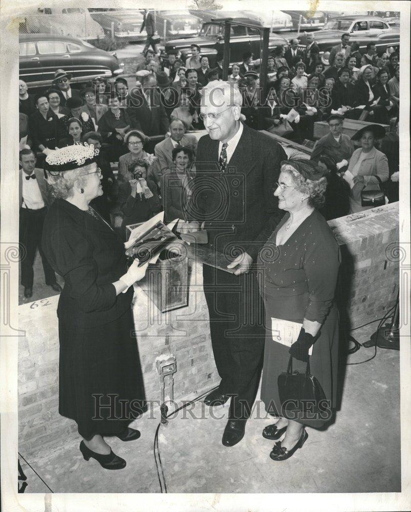 1953 Press Photo J W Heylmun National Headquarters Com - RRV61121 - Historic Images