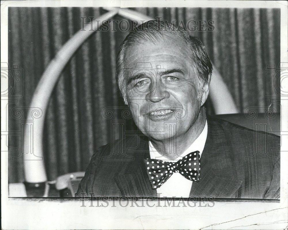 1978 Press Photo G. Mennen Williams Politician Michigan - RRV45419 - Historic Images