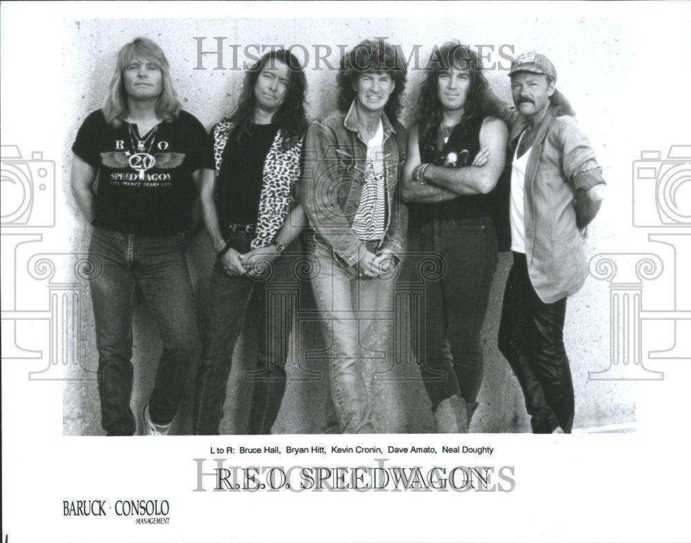 1993 Press Photo Music Group REO Speed Wagon - RRV47019 - Historic Images