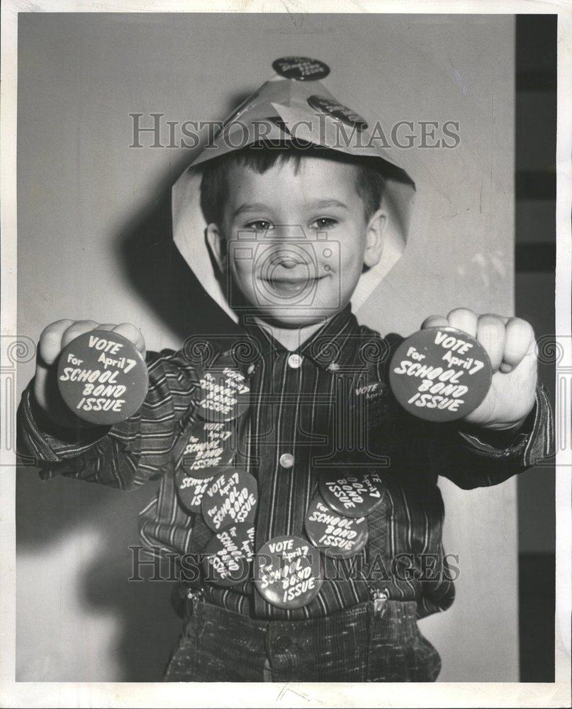 1959 Press Photo Lafayette School Timothy Arnold Pupil - RRV61069 - Historic Images