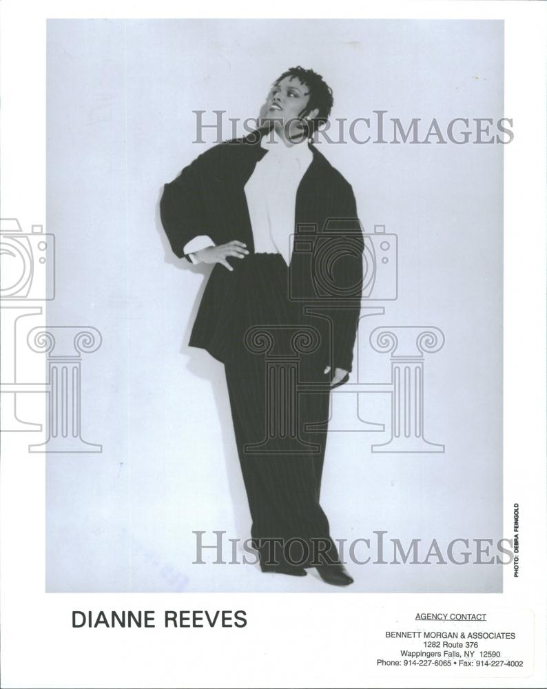 1996 Press Photo Dianne Reeves Jazz Singer - RRV31147 - Historic Images