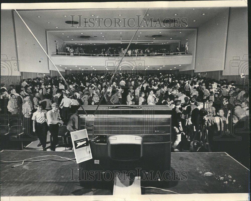 1966 Press Photo Proviso East High TV Auditorium - RRV44687 - Historic Images