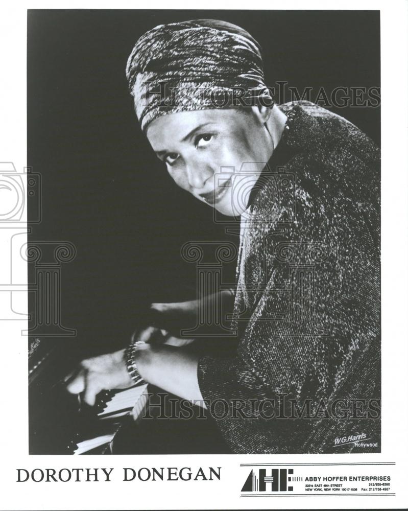 1992 Press Photo Dorothy Donegan Classic Jazz Pianist - RRV32599 - Historic Images