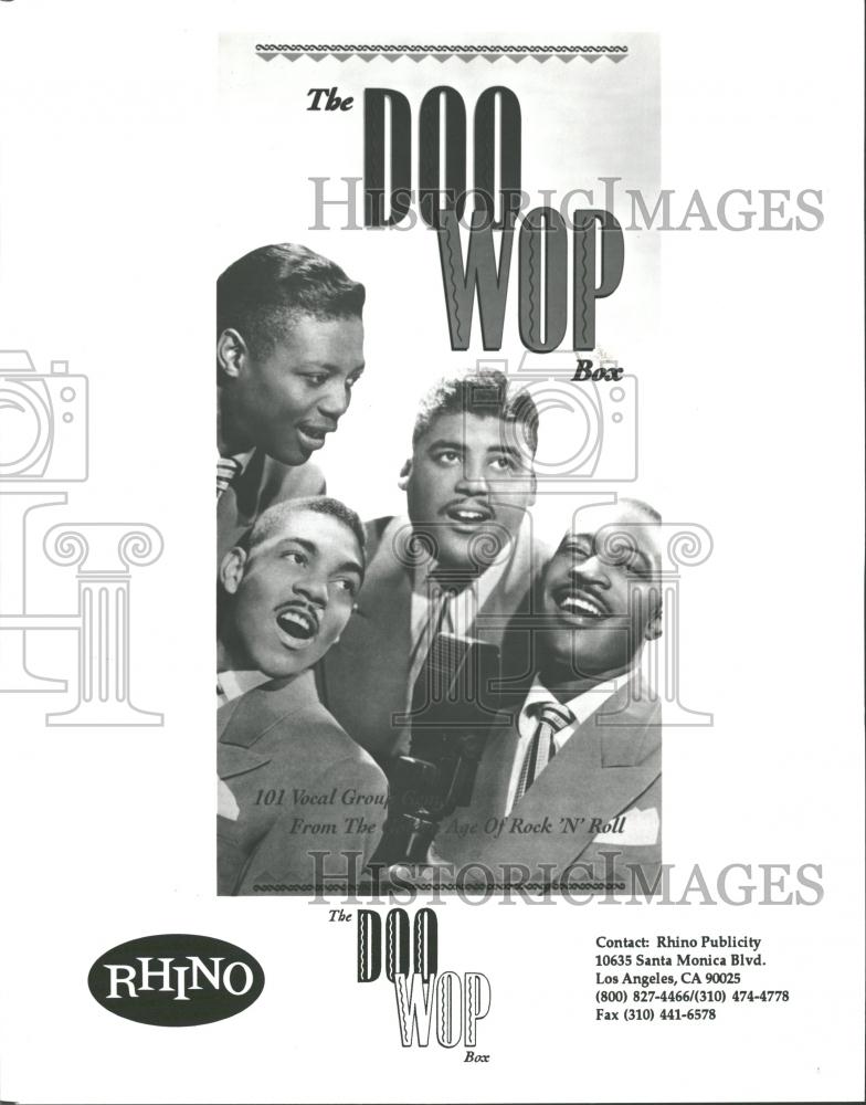 1994 Press Photo Doo Wop Box Vocal Group - RRV32745 - Historic Images