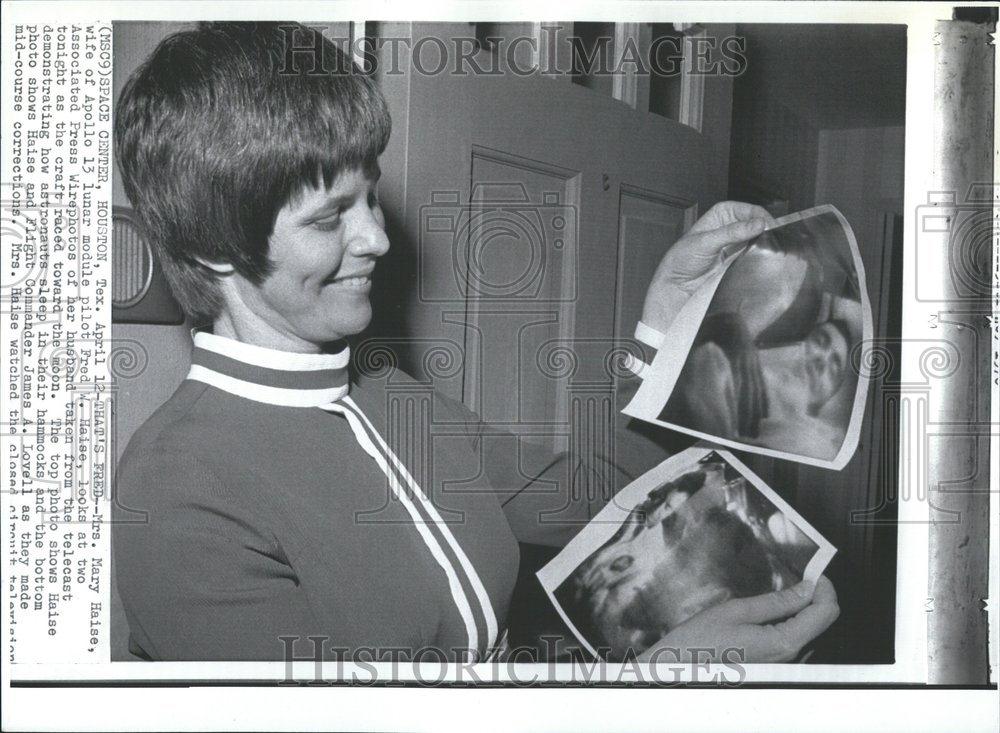 1970 Press Photo Fred W. Haise NASA Astronaut Family - RRV53449 - Historic Images