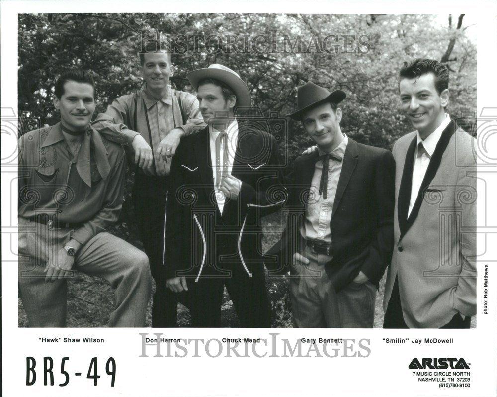 1993 Press Photo Hawk Shaw Wilson Don Herron Chuck Mead - RRV52611 - Historic Images