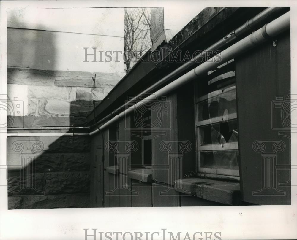 1985 Press Photo Alabama-Chilton County jail house in disrepair - abna09681 - Historic Images