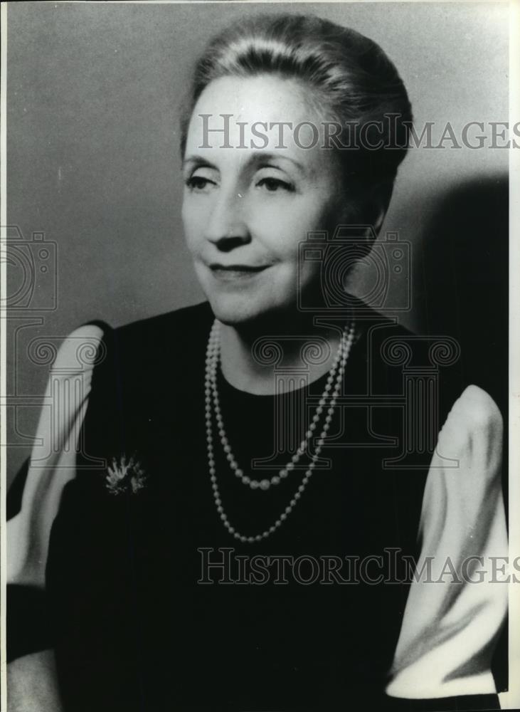 1992 Press Photo Author Margaret Truman, daughter of President Harry S. Truman - Historic Images