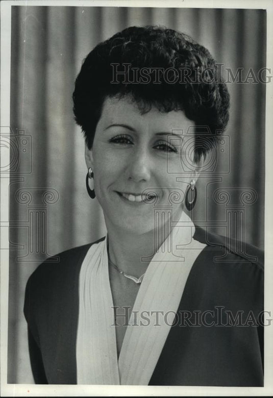 1991 Press Photo Susan Dreyfus assistant to Waukesha County executive Dan Finley - Historic Images