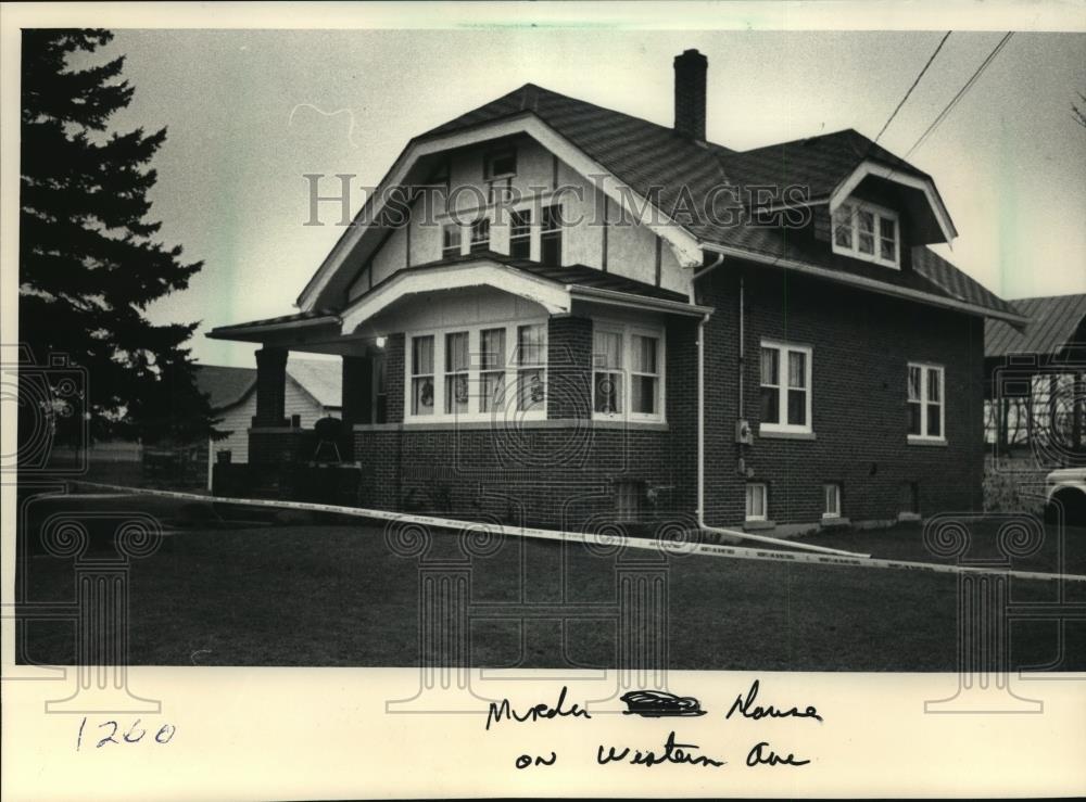 1987 Press Photo Drobac family found dead in their home, Town of Jackson - Historic Images