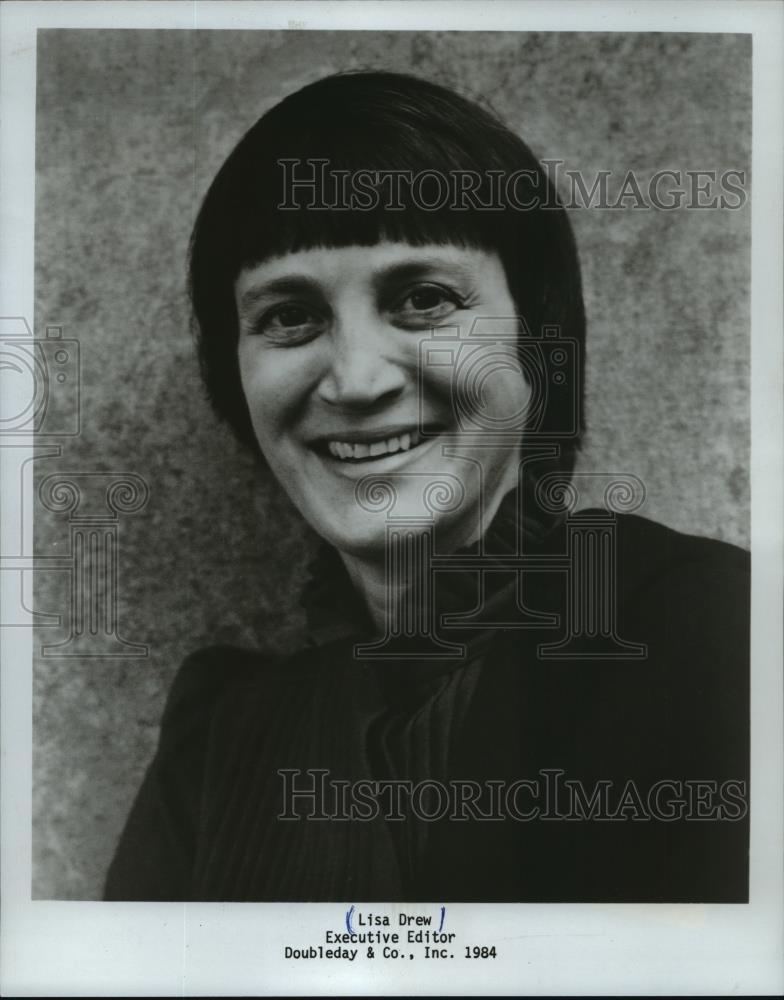 1984 Press Photo Lisa Drew, executive editor at Doubleday &amp; Company - mja96370 - Historic Images