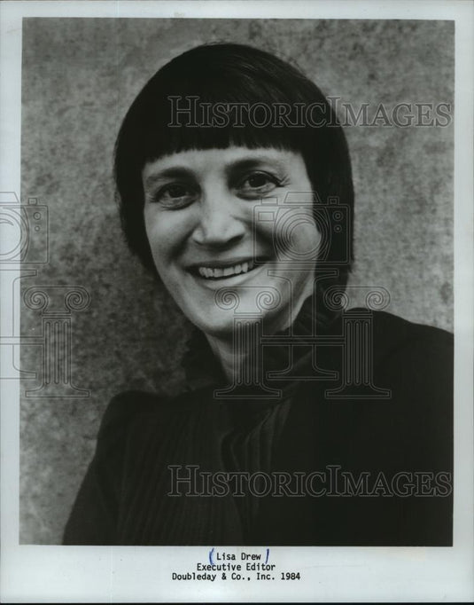 1984 Press Photo Lisa Drew, executive editor at Doubleday & Company - mja96370 - Historic Images