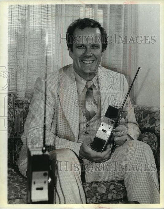 1979 Press Photo Carlisle Dickson, inventor of the Luv Bug - mja96821 - Historic Images