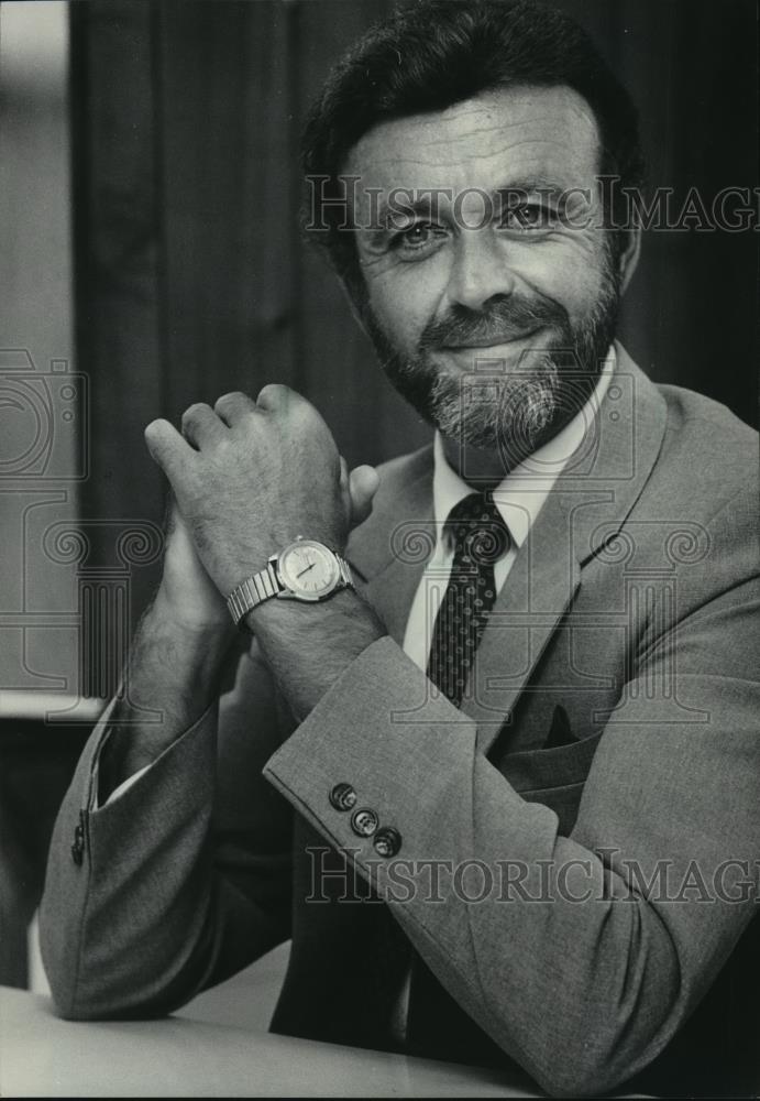 1985 Press Photo William Dick, Waukesha comptroller - mja96879 - Historic Images