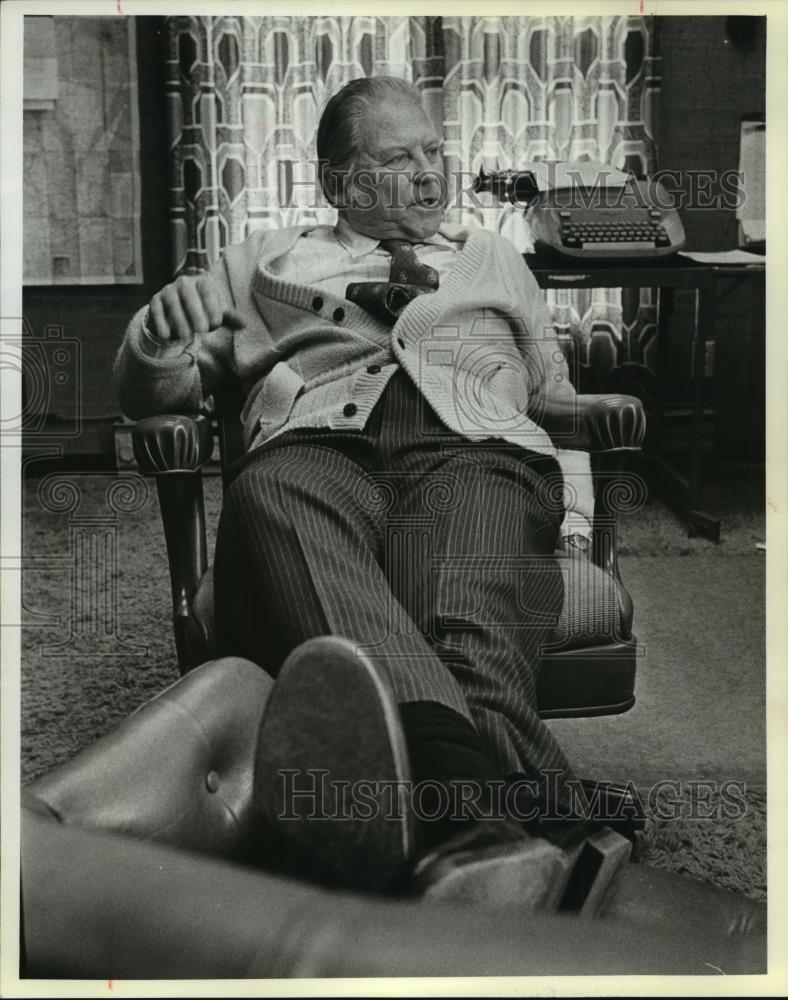 1980 Press Photo Charlie Davis Executive Director Of The Bush Campaign - Historic Images