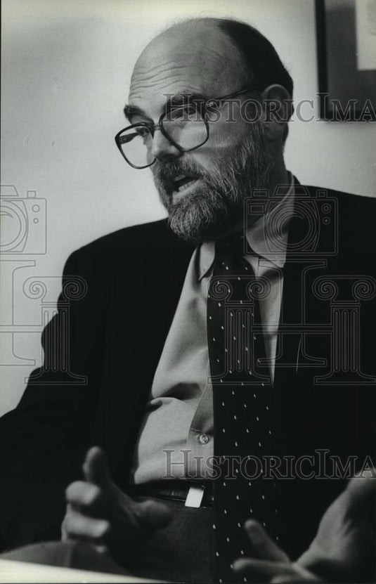 1982 Press Photo John Ehrlichman, former Presidential aide to Richard Nixon. - Historic Images