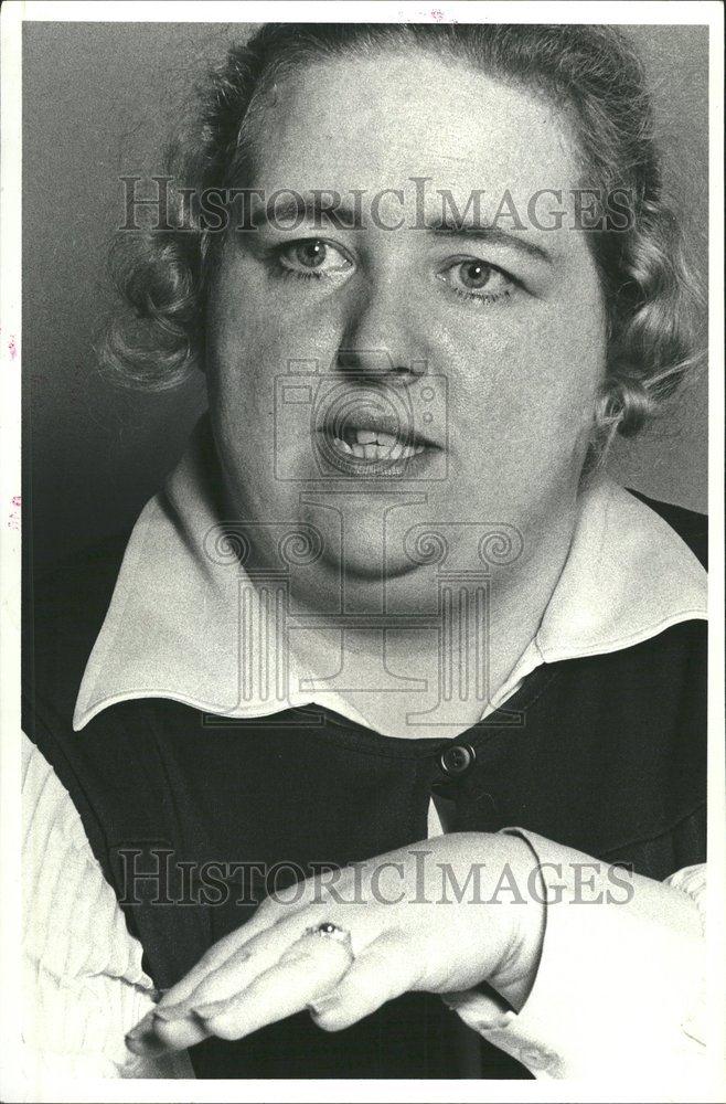 1979 Press Photo Audrey Smith Aid Fat Americans NAAFA - RRV62715 - Historic Images