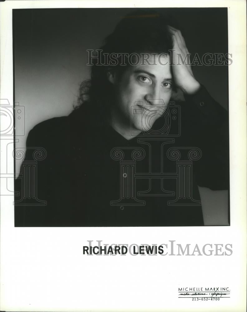 1989 Press Photo Richard Lewis, United States entertainer. - mjb06263 - Historic Images