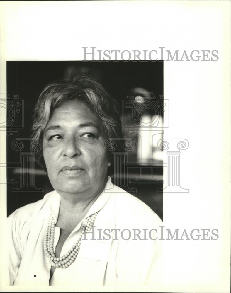 1980 Press Photo Patricia Locke, director of the National Tribal Association. - Historic Images