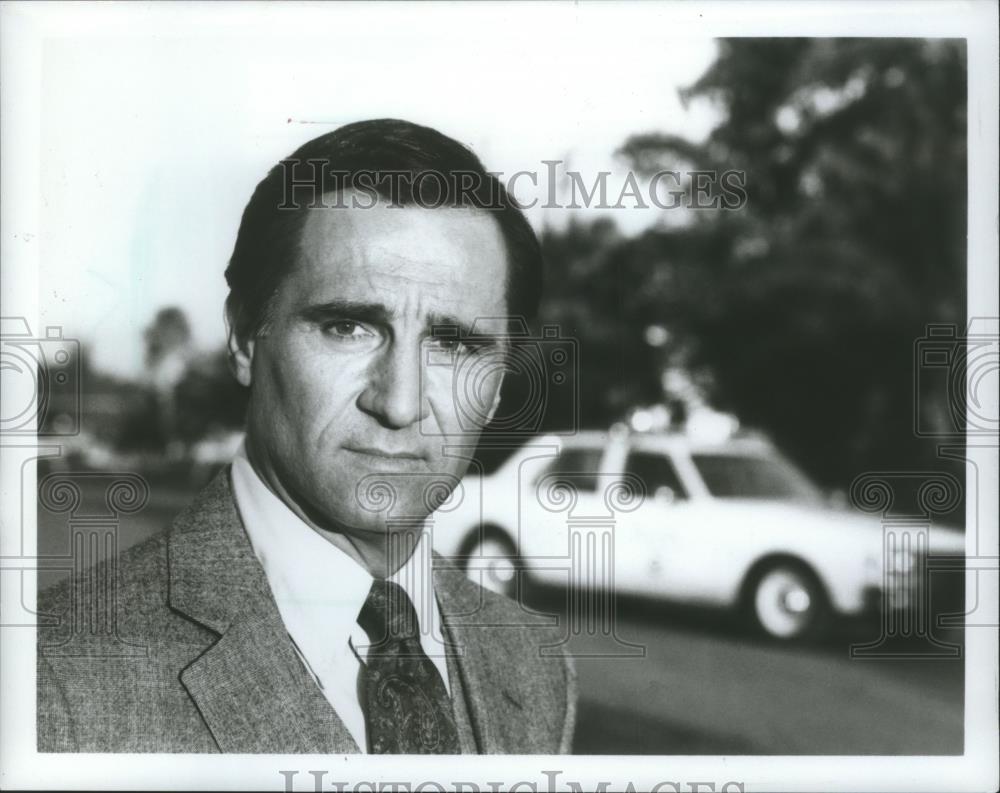 1984 Press Photo Tony Lo Bianco Playing Lieutenant Alex Ascoli on ABC's "Jessie" - Historic Images