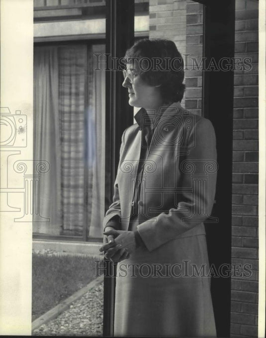 1984 Press Photo Judy Goldsmith seeks second term as Now's national president. - Historic Images