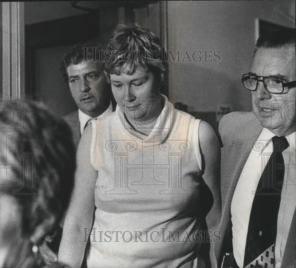 1979 Press Photo Janet E. Goodall charged with murder, Wisconsin - mjb65671 - Historic Images