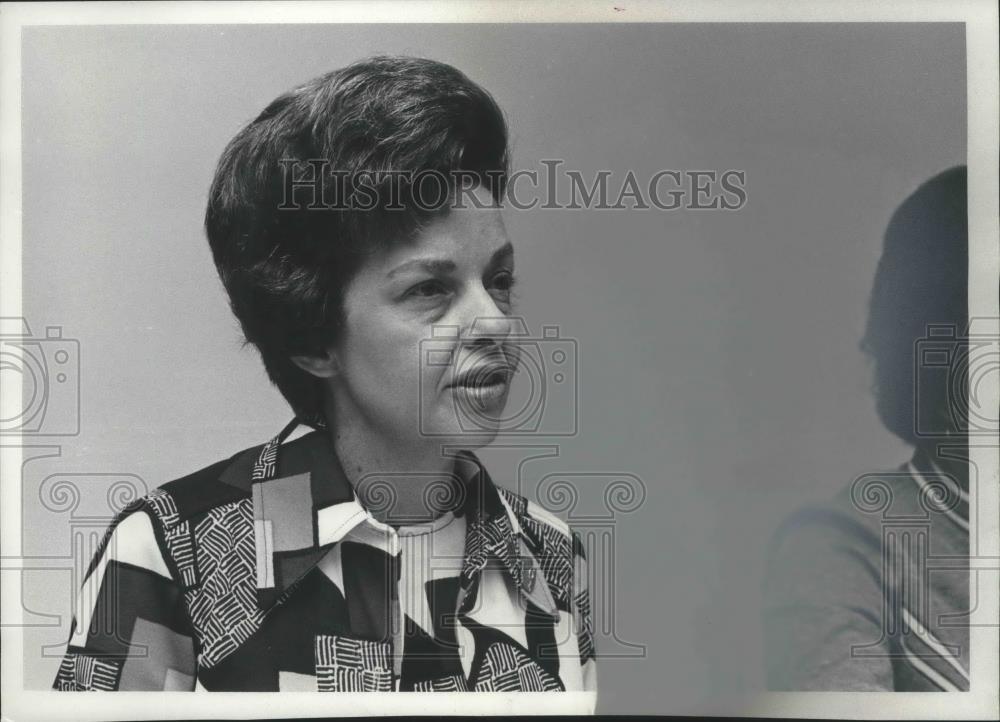1978 Press Photo Joan Goodin, director of National Commission on Working Women - Historic Images