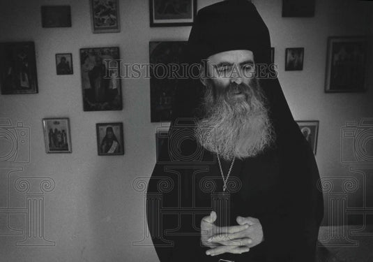 1992 Press Photo Father Anthony Good, not pleased by Second Vatican Council - Historic Images