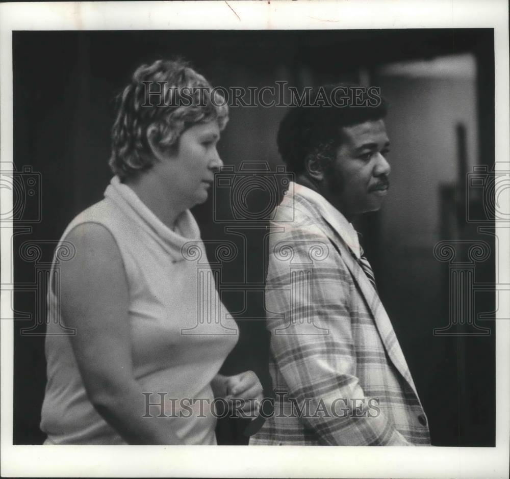 1978 Press Photo Janet Goodall in court Friday in Milwaukee for murder. - Historic Images