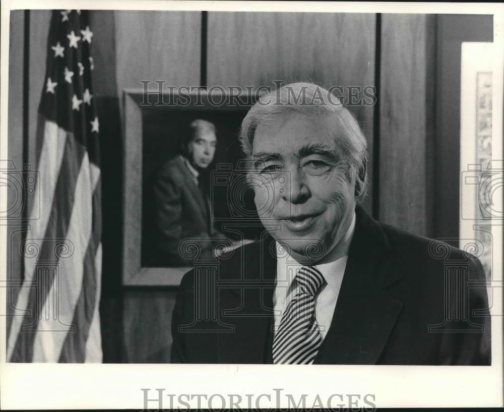 1984 Press Photo William O&#39;Donnell, Milwaukee County Executive - mjb66509 - Historic Images