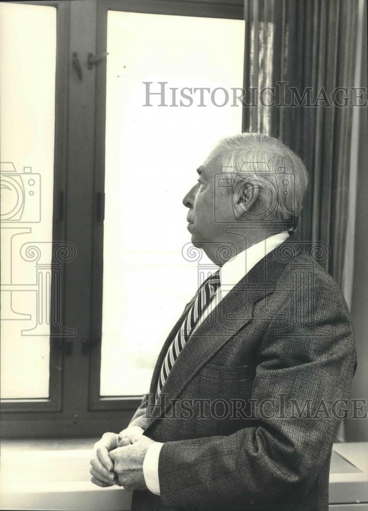 1987 Press Photo County Executive William F. O&#39;Donnell, Milwaukee - mjb67020 - Historic Images