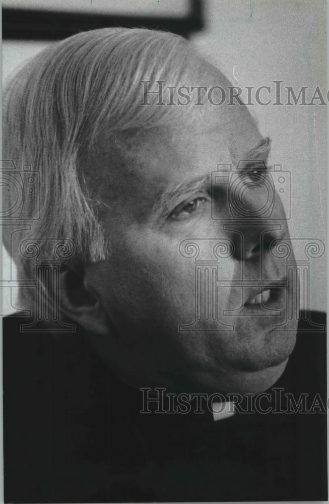 1983 Press Photo Father Robert Nugent, Leader of National Catholic Gay Ministry - Historic Images