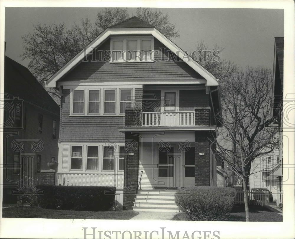 1984 Press Photo Milwaukee home 2719-21 North 47th Street $61,800 - mjb67529 - Historic Images