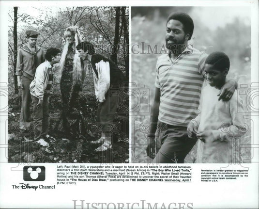 1987 Press Photo Actors from The Disney Channel shows - mjb68122 - Historic Images