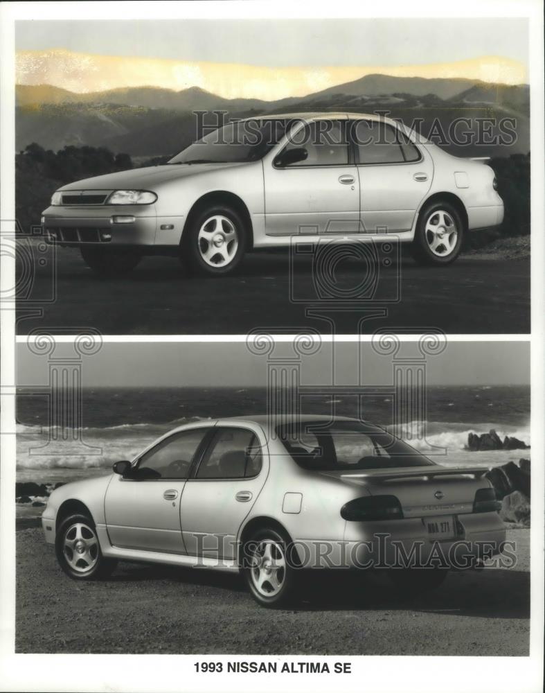 1993 Press Photo 1993 Nissan Altima SE sells for $16,524 - mjb68609 - Historic Images