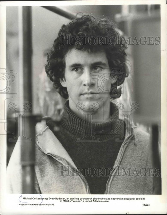 1980 Press Photo Michael Ontkean plays Drew Rothman in "Voices" - mjb68835 - Historic Images