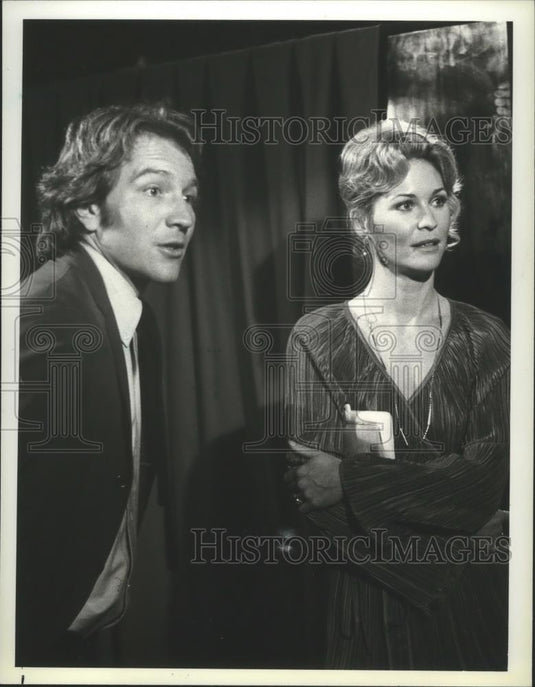 1980 Press Photo Craig Wasson and Dee Wallace in "Skag" family drama on NBC-TV - Historic Images
