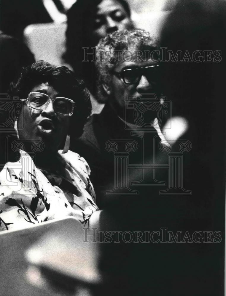 1989 Press Photo Betty J Gillespie, member of New Testament Church - mjb69070 - Historic Images