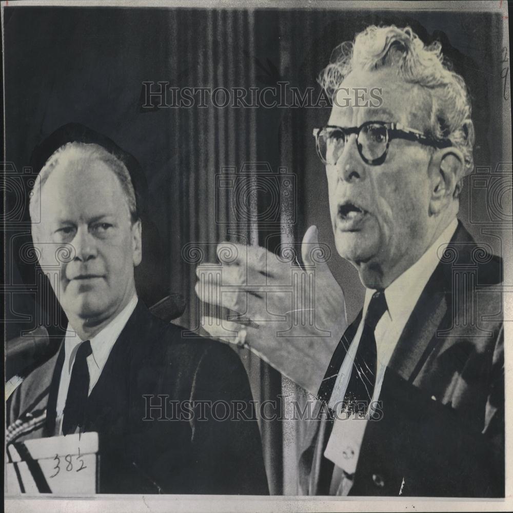 1966 Press Photo Illinois Senator Everett M Dirksen - RRV26487 - Historic Images