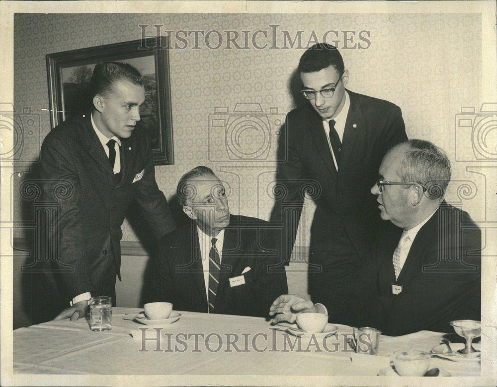 1961 Press Photo James Munstarman Corry Azzi Pirie - RRV56181 - Historic Images