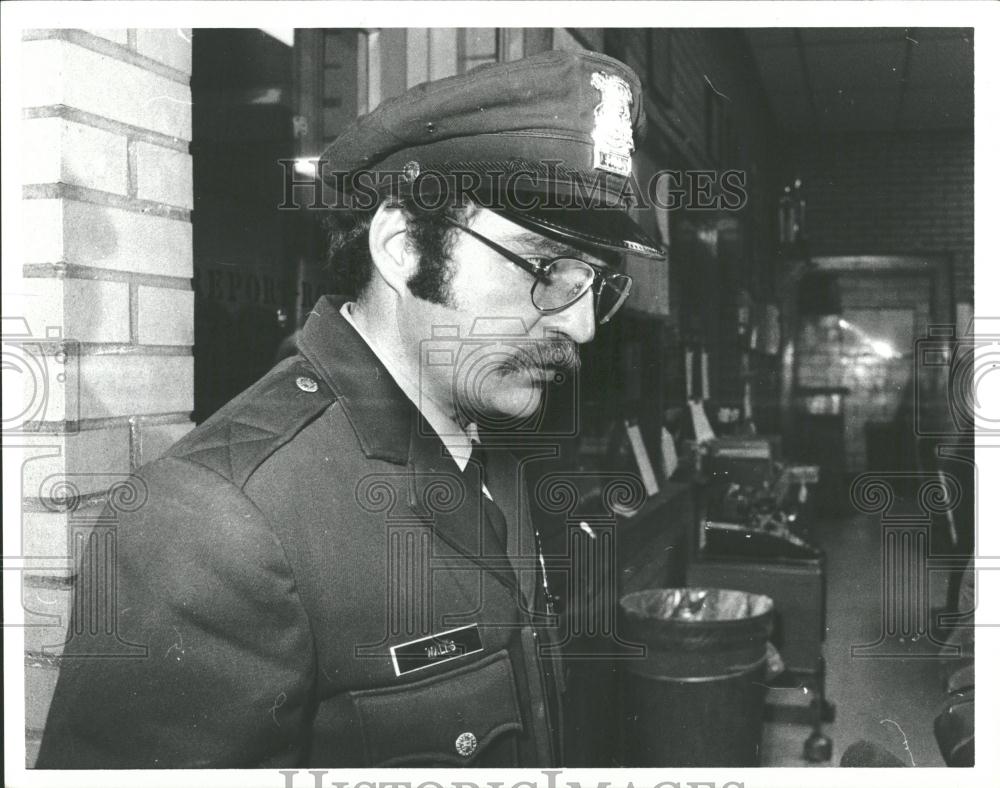 1981 Press Photo Frank Walls Shooting Policeman - RRV36959 - Historic Images